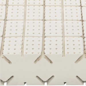 core cuts female latex mattress upper surface