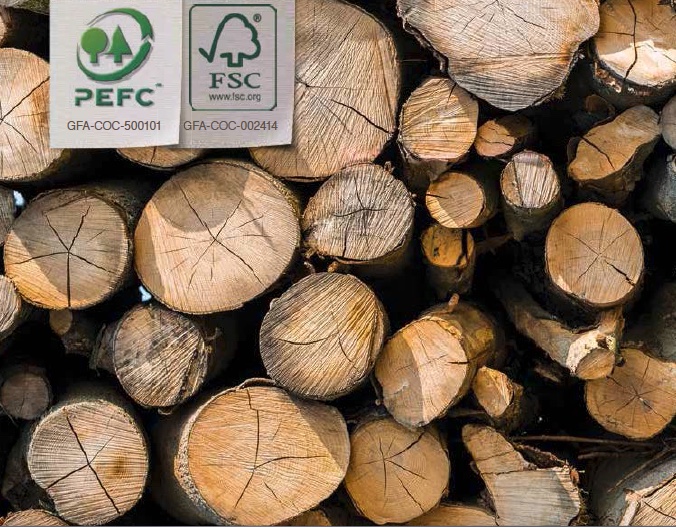 PEFC & FSC certified wood suppliers